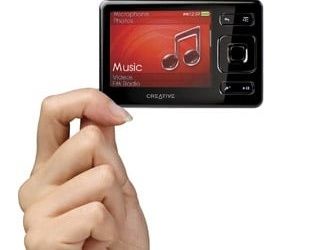 Creative Zen media player 4gb cu folie pe ecran