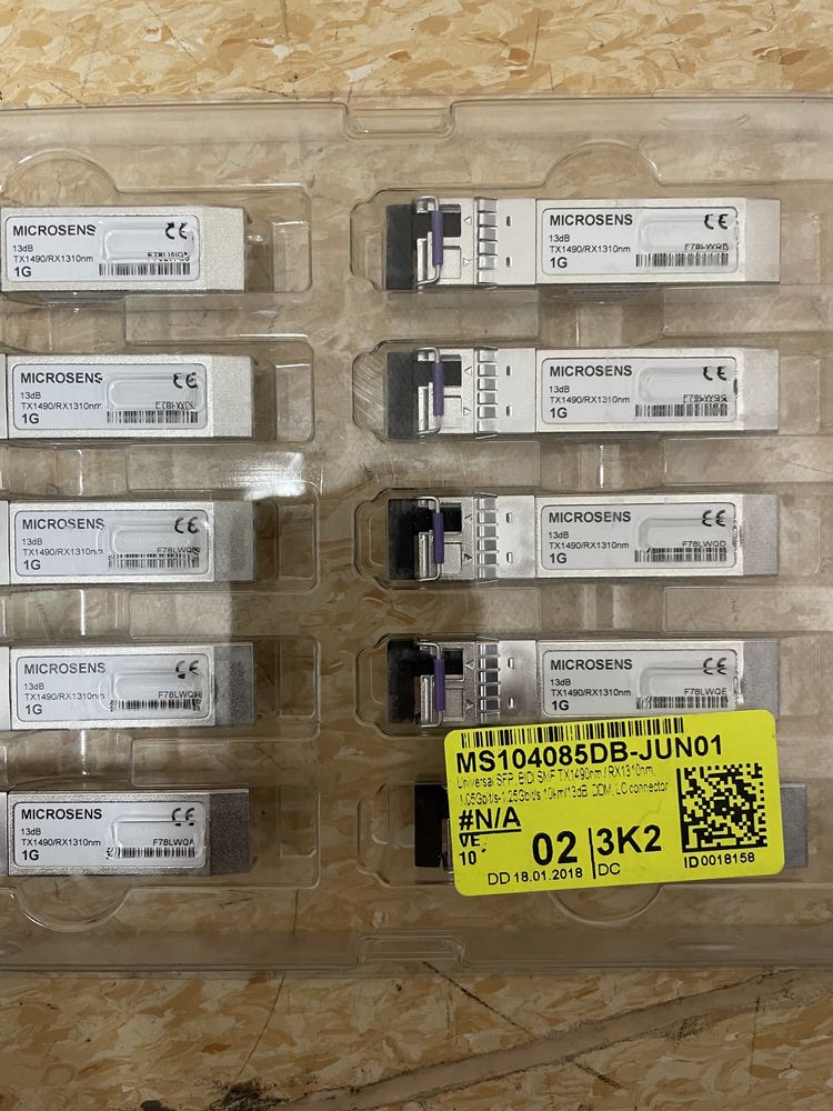 SFP FO Cisco Gigabit multimode/monomode