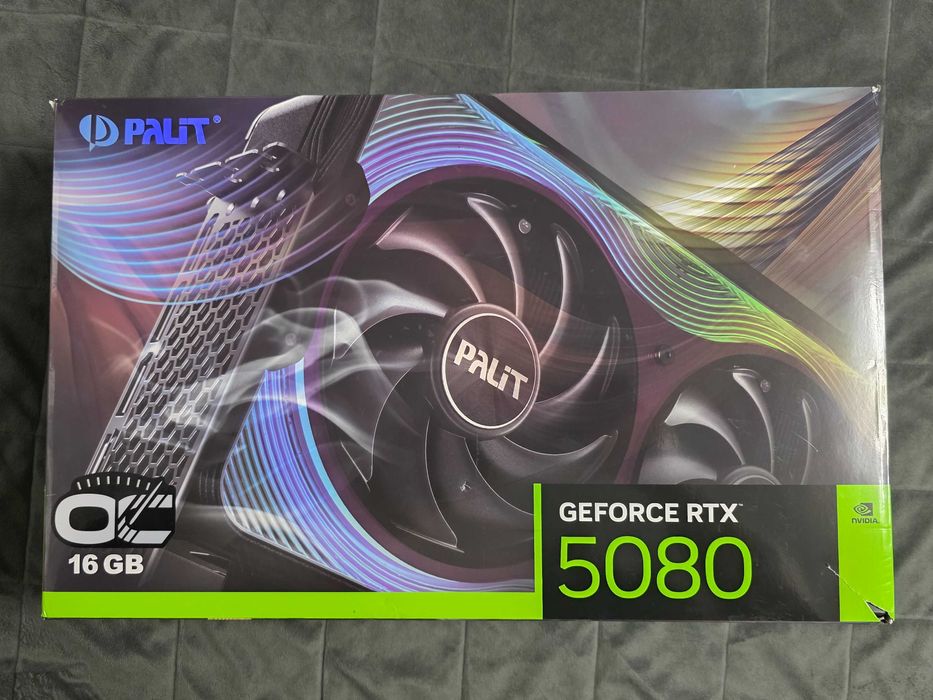 RTX 5080 GameRock OC 16GB GDDR7 256bit