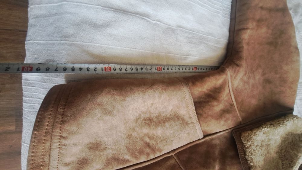 Дамски кожух от агнешка кожа