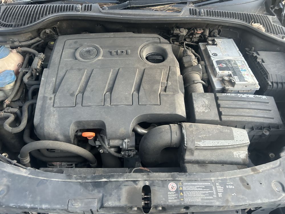 Motor  1.6 Tdi CAY Skoda 2 Facelift 2011