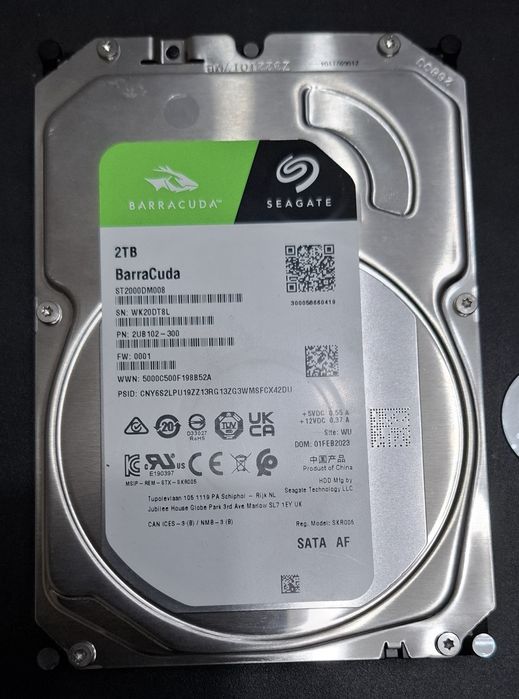 Hard Disk de Supraveghere pentru DVR si NVR 2TB -