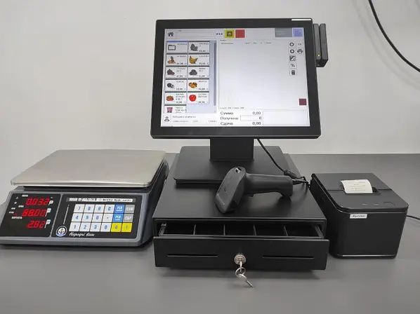 Sensor monitor chek aparat orbit skaner programma Xprinter pul yashik