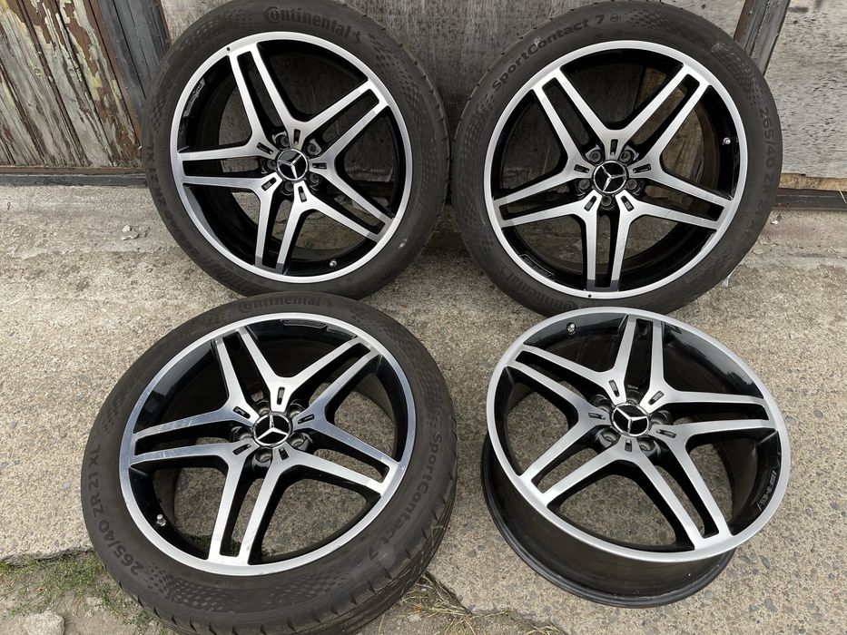 Оригинални Джанти 21" AMG Mercedes ML W166 9j ET53.5