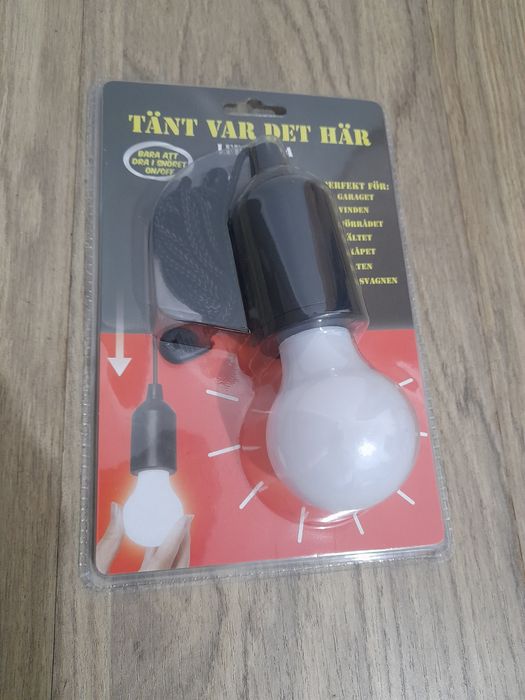 Bec pentru camping cu baterii