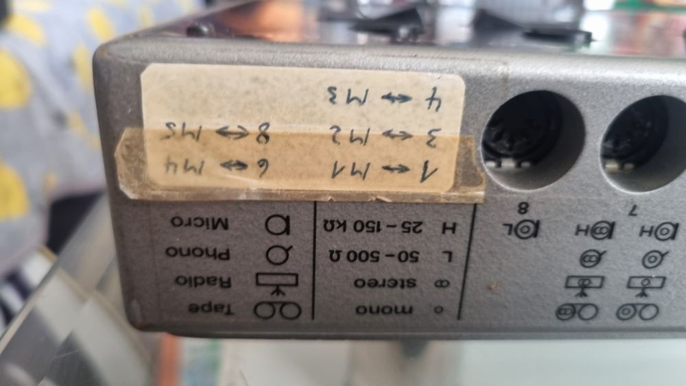 Uher stereo mix  500-made  in western germany nlw