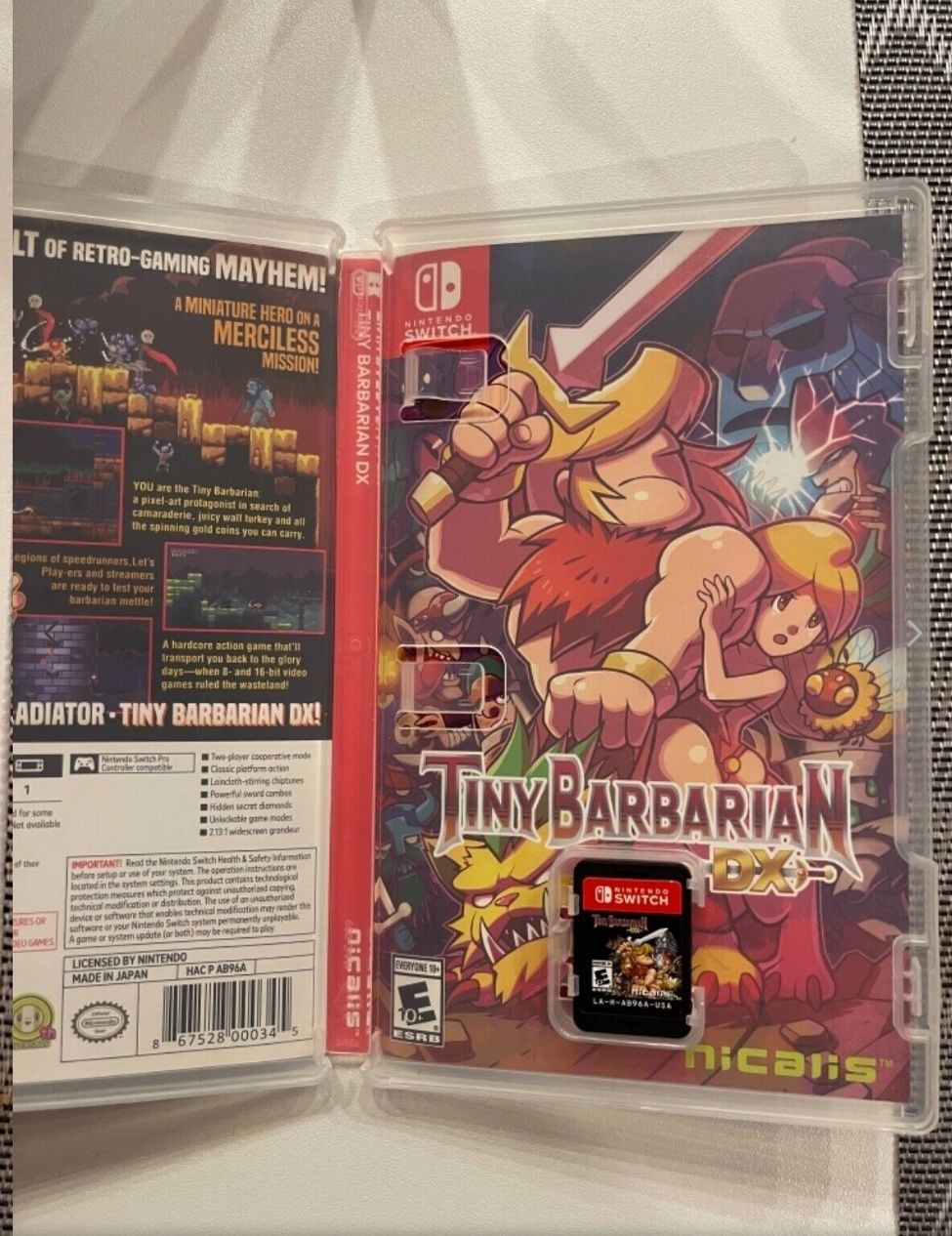 Tiny Barbarian DX - joc Nintendo Switch