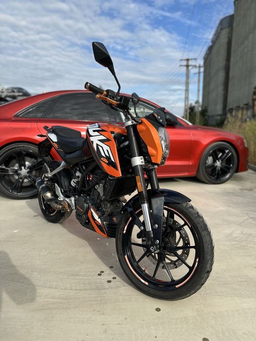 KTM DUKE 125 2015 A1 Usor avariat / inmatriculat