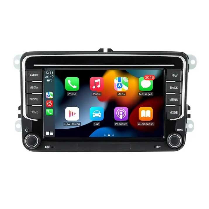Navigatie+Camera 7 inch, Android Auto, Carplay, 2GB, 32, VW,Seat,Skoda