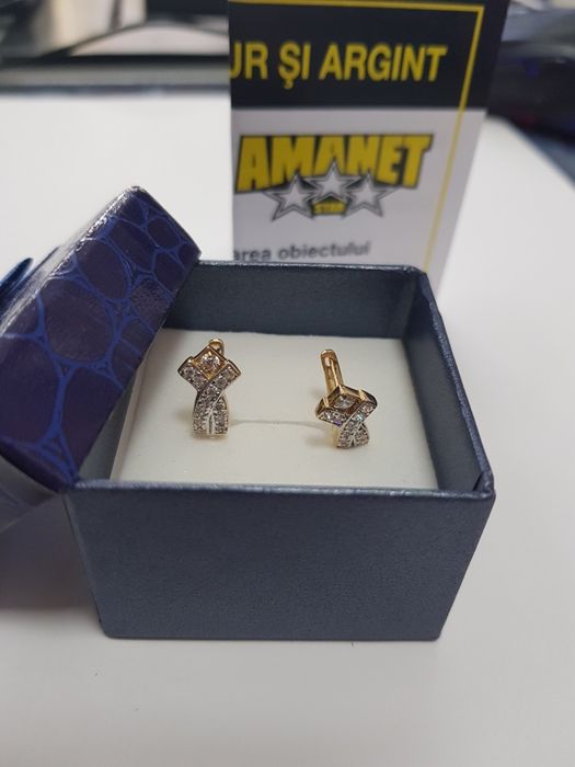 Cercei aur 14k(cdc)staramanet