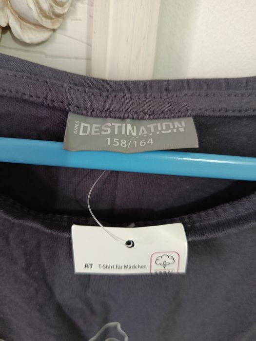 Tricou nou Pepco gri cu pisici mărimea Xs-S fetițe 13-14 ani