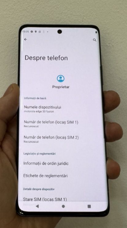 Preț redus - Vând/schimb Motorola Edge 30 Fusion 128gb/8gb ram