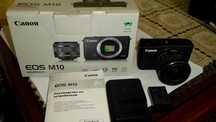 Фотоапарат CANON EOS М 10 с обектив EF-М 15-45 mm 1:3.5-5.6 IS STM