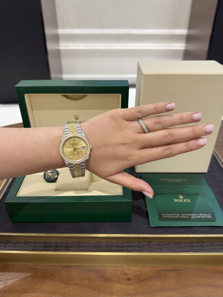 NEW Rolex Datejust 36mm Steel and Yellow Gold 126283rbr
