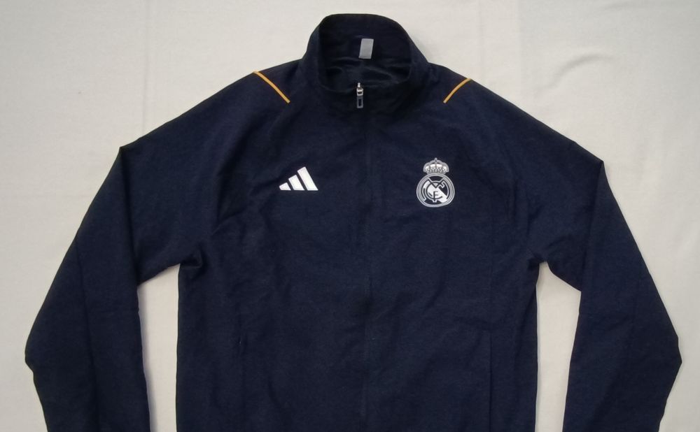 Adidas Real Madrid Jacket оригинално яке S Адидас Реал Мадрид горнище