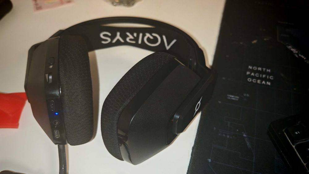 Casti wireless AQIRYS Alya 2.0, 3D Stereo, 2.4GHz, Bluetooth