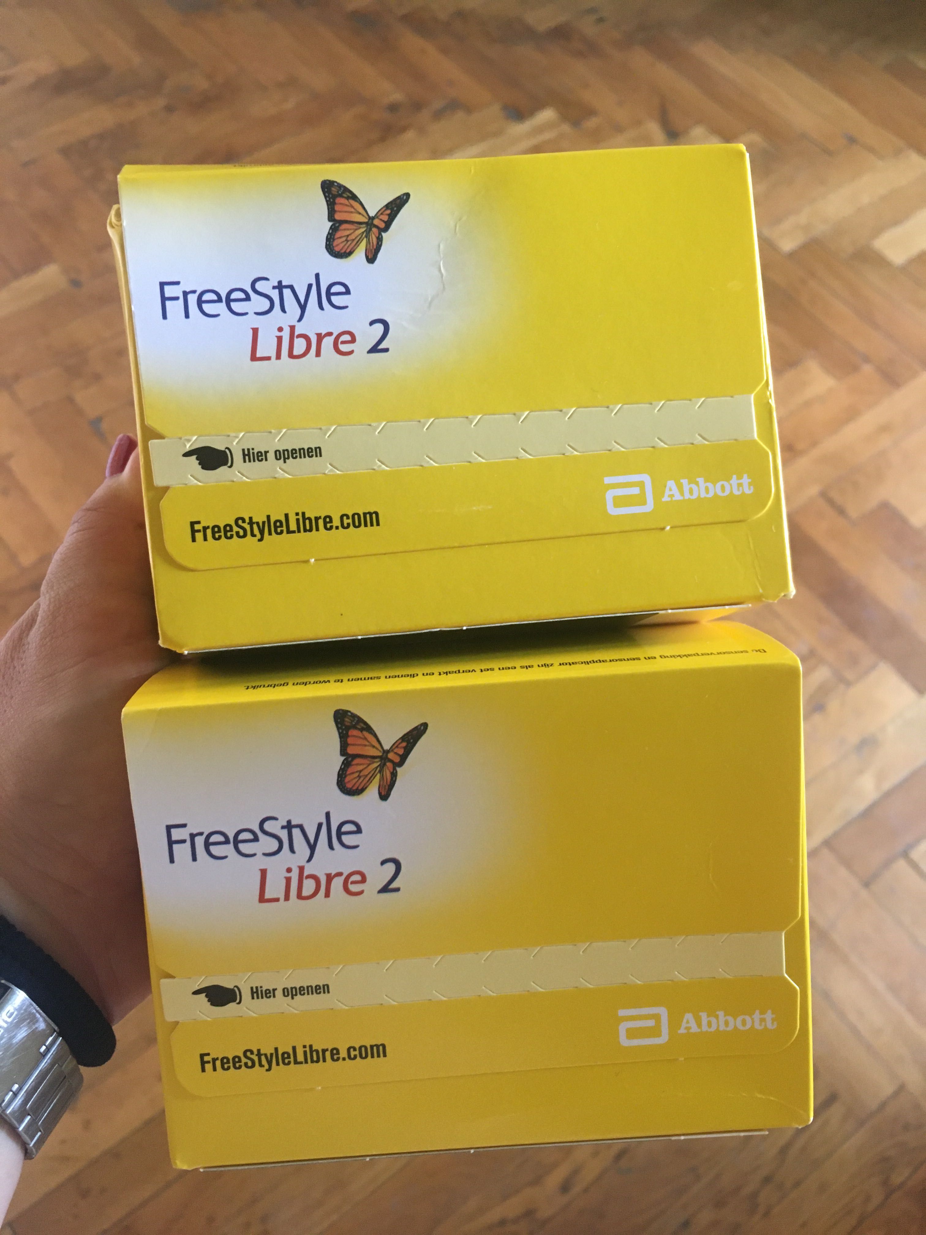 2 senzori FreeStyle Libre 2