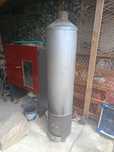 Boiler pe lemne cu sobă 120 l