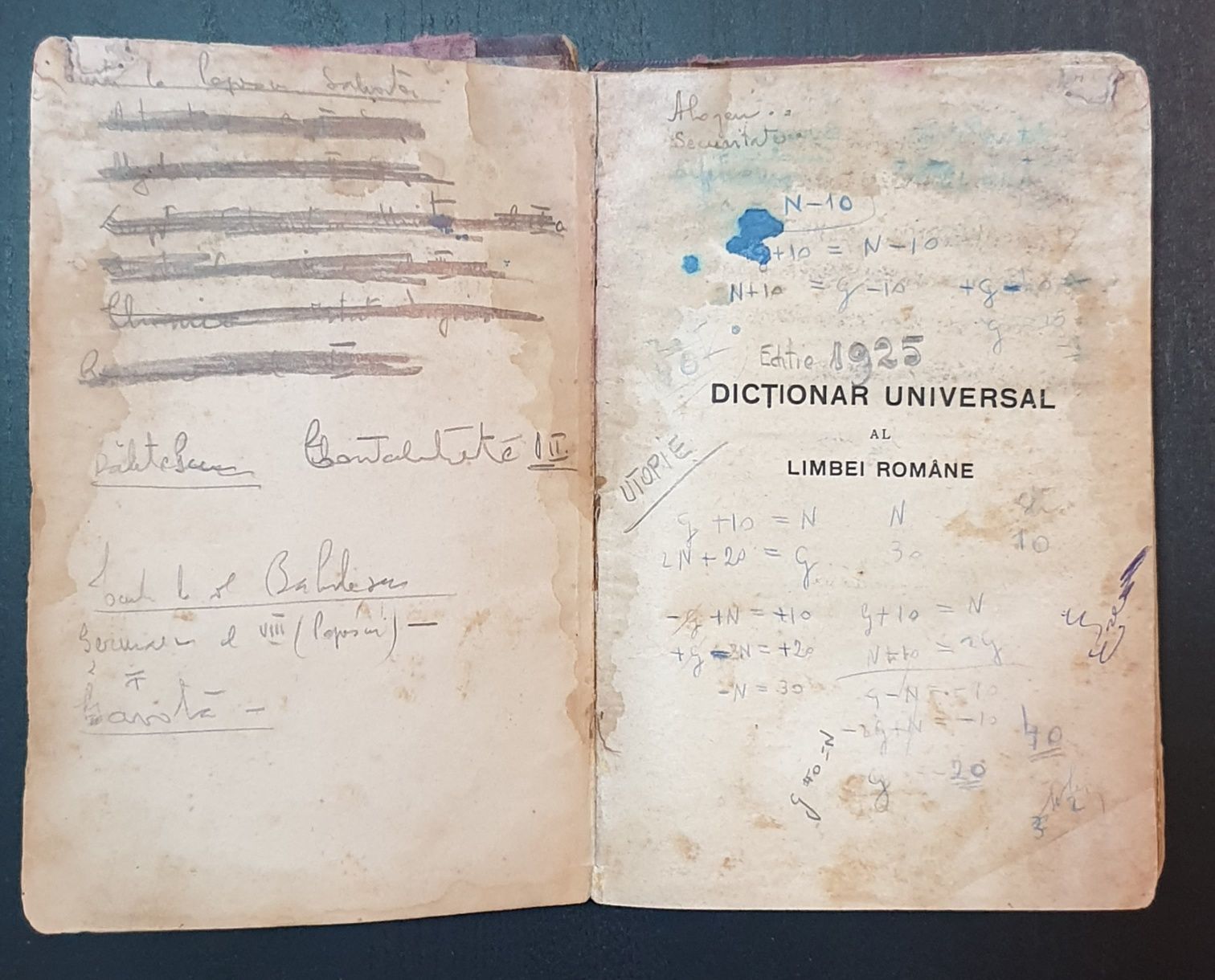 Dictionar universal al limbei romane - Lazar Seineanu 1925