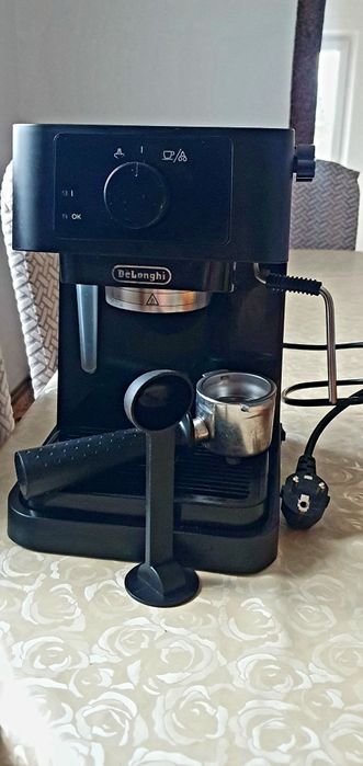Esspresor manual De'Longhi Stilosa EC 235.BK, 1100W, 15 bari, negru