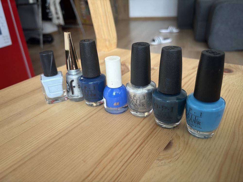 Лот лакове OPI, Flormar, H&M, catrice