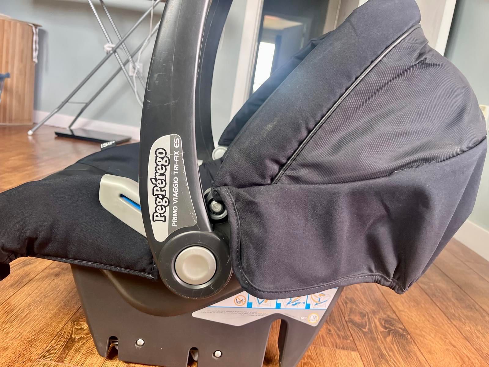 PEG-PEREGO - PRIMO VIAGGIO TRI-FIX, Столче за кола 0+, тъмно синьо