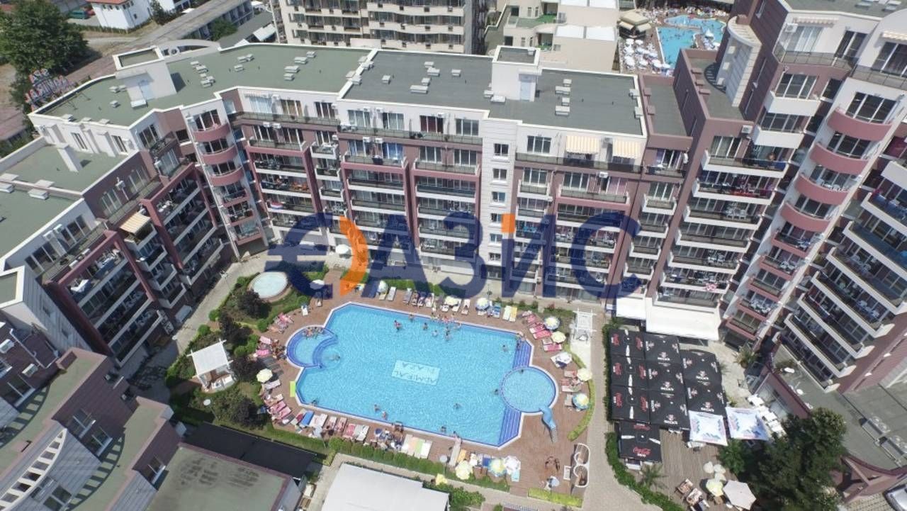 Апартамент с 2 спални в комплекс Адмирал Плаза, 187 кв. м, Слънчев