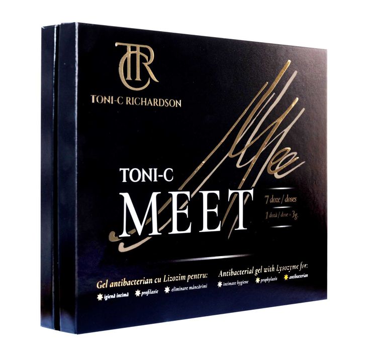 Toni-C MEET ME gel antibacterial pentru igiena si profilaxie intima.