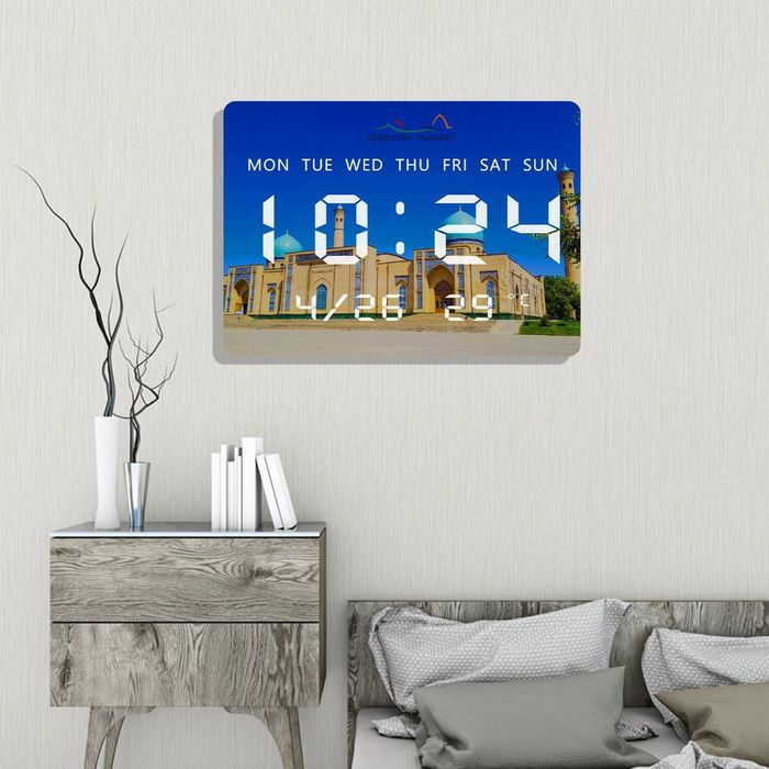 Электронный часы Uzbekistan