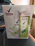 Подаръчни комплекти спрей+душ гел Rexona, вода See me и лосион Velnea