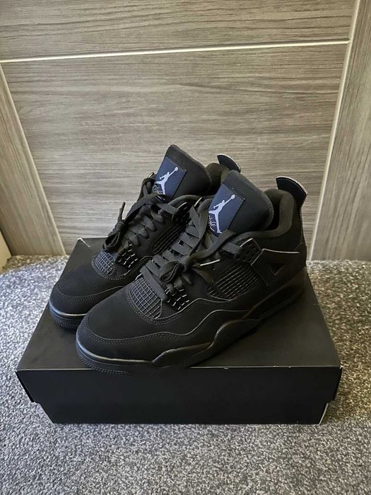 %5LEI LIVRARE% Nike Air Jordan 4 Black Cat Editie Limitata -Verificare