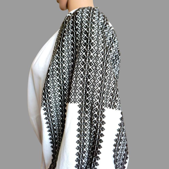 Costum popular vechi lucrat manual cu catrinte fir metalic S-M