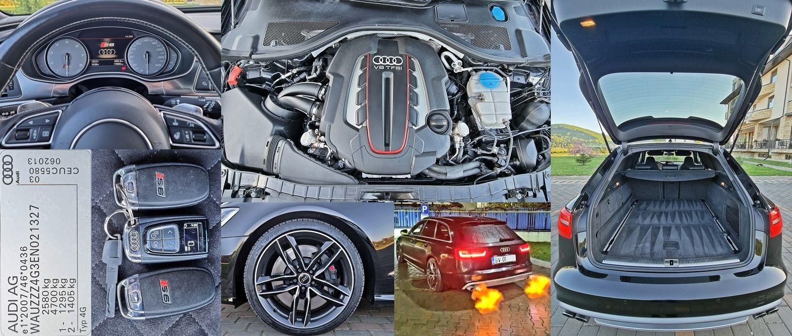 Audi S6+ Performance Sline 4.0 TFSI 607cp V8 Quattro Automat 8+1 2014