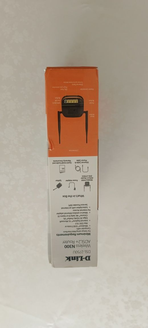 Продам модем-роутер D-link DSL-2750U