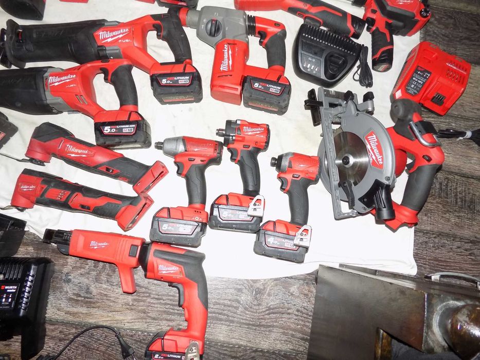 Milwaukee M18 CHX ,M18 FID2 ,M18 CSX/FSZ , M18 FRAD 2 ,Flex 18V Berner