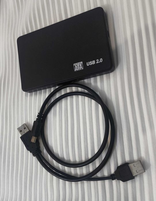 Адаптер - кейс для жёсткого диска USB 2.0-SATA