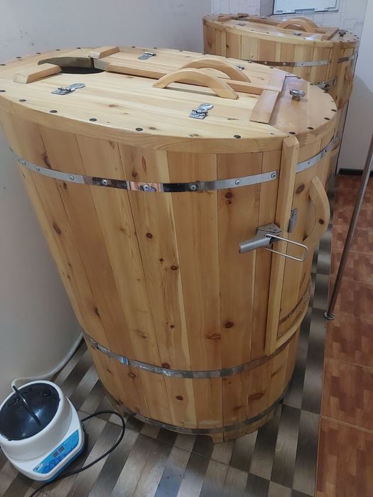 Kedroviy bochka va jakuzi sotiladi кедровый бочка и жакузи