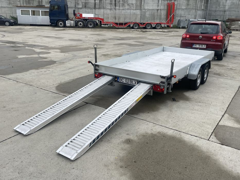 Remorca Anssems 2000 kg full aluminiu Permis doar categoria B