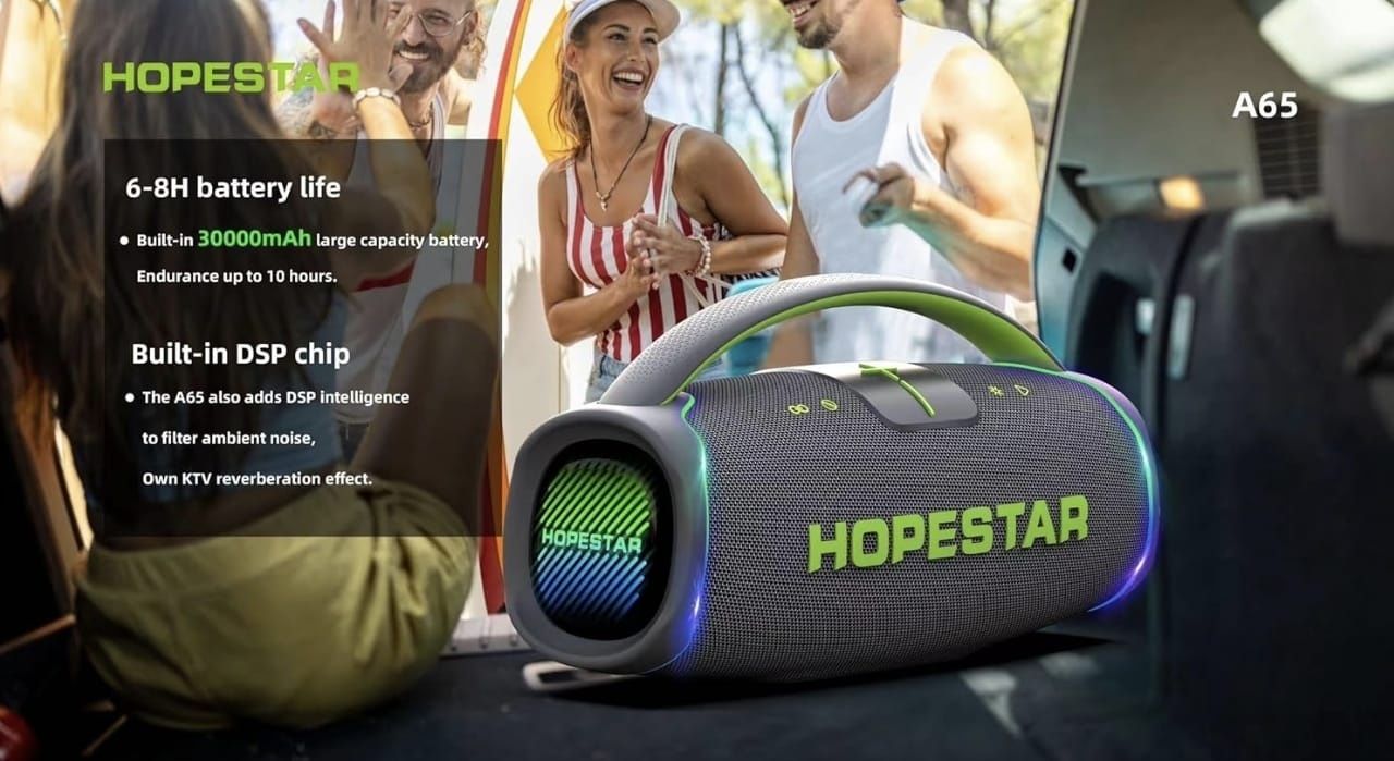 Boxa Portabila HopeStar A65 300W cu microfon