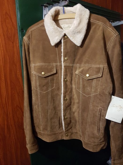 Ново Мъжко Яке от Естествена Кожа внос от Америка