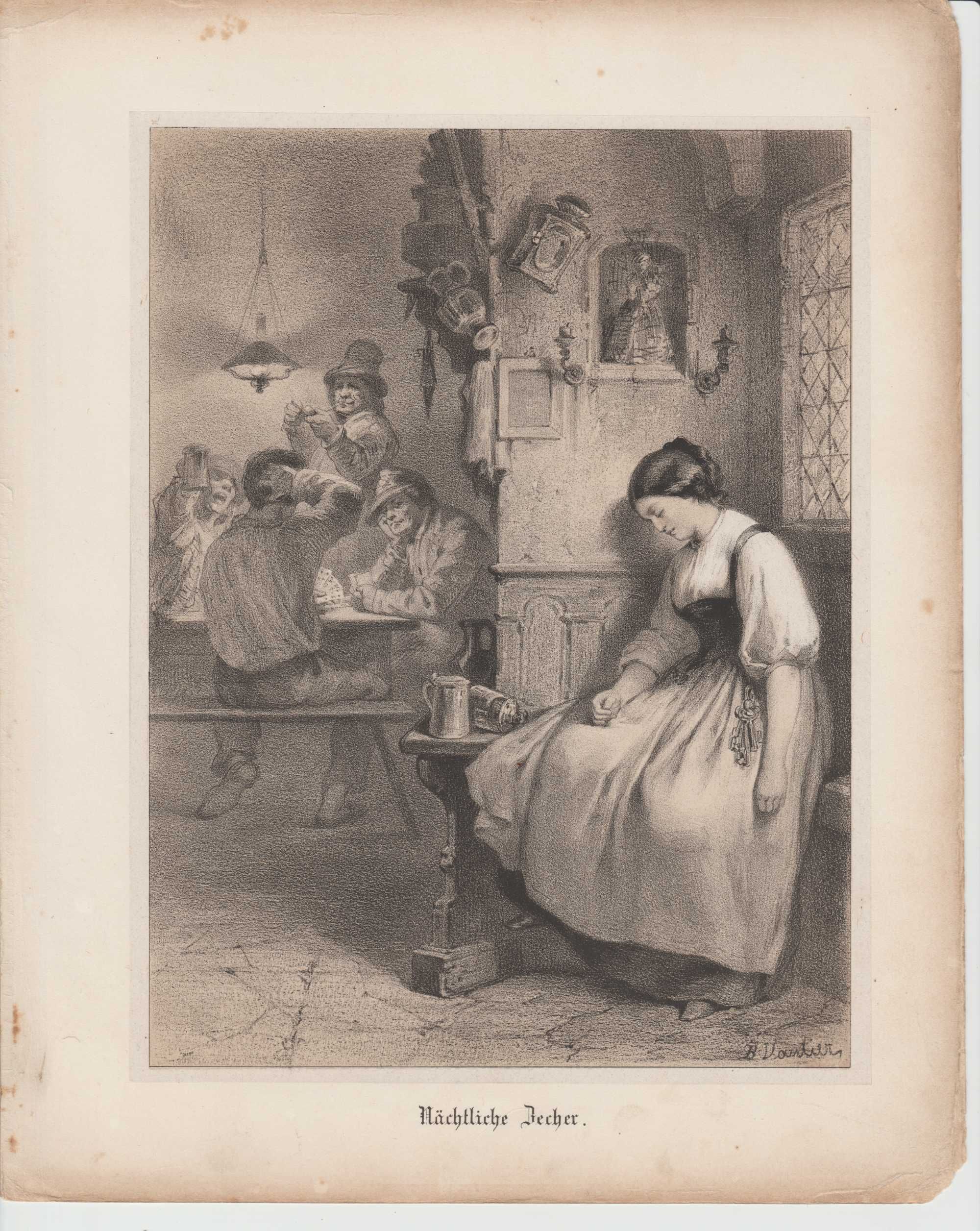 Litografii Duesseldorfer Kuenstler Album 1855