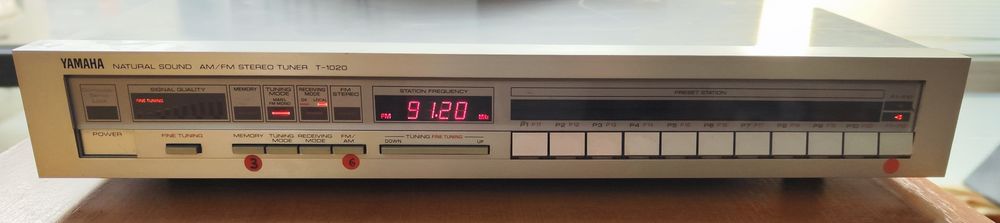 Yamaha T-1020 tuner
