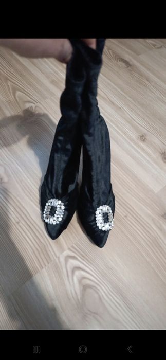 Cizme elegante tip ciorap Public Desire