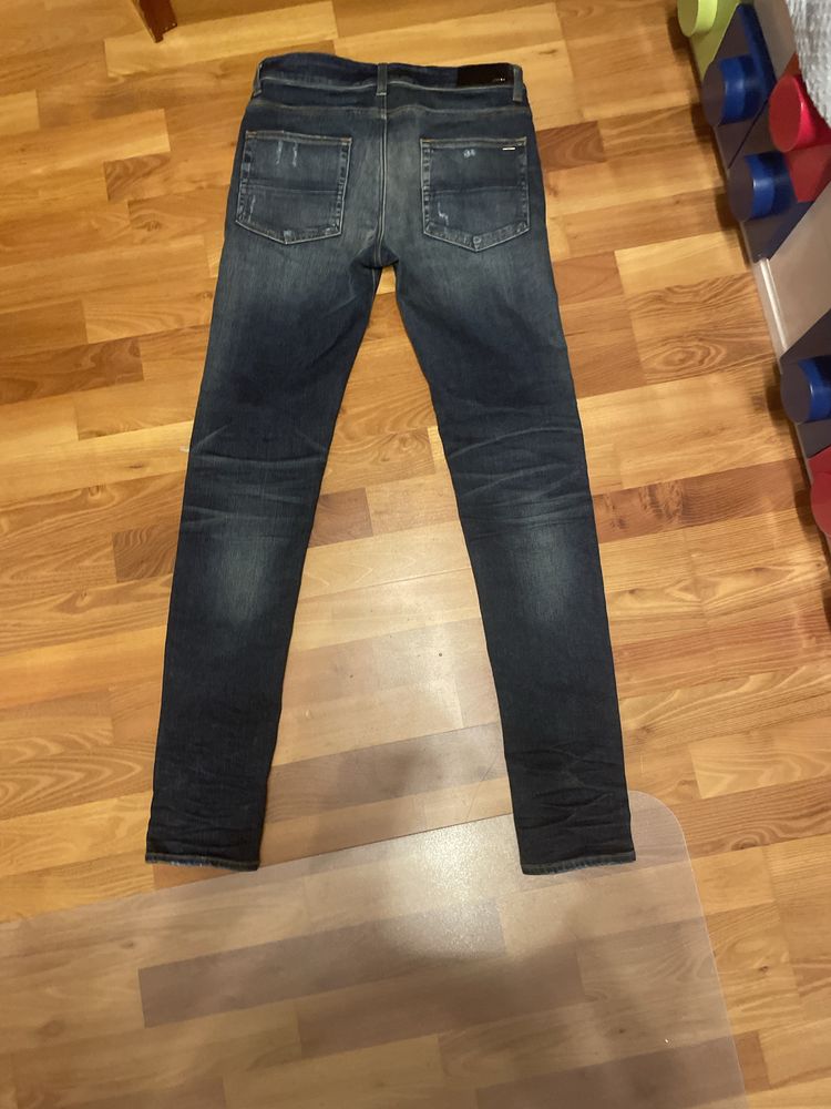 Amiri mx1 dark blue jeans