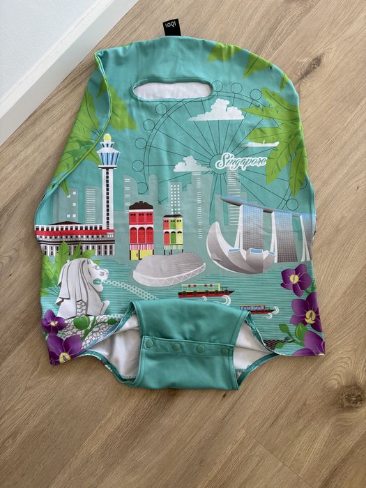 Carcasa textila valiza , troller protectie bagaj