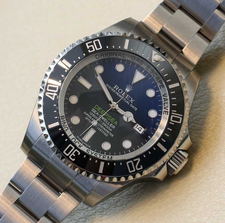 Мъжки часовник ROLEX Deepsea Sea-Dweller D-Blue 44мм, клас ААА