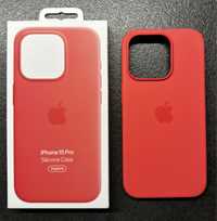 Husa iPhone 15 pro sillicone case Guava