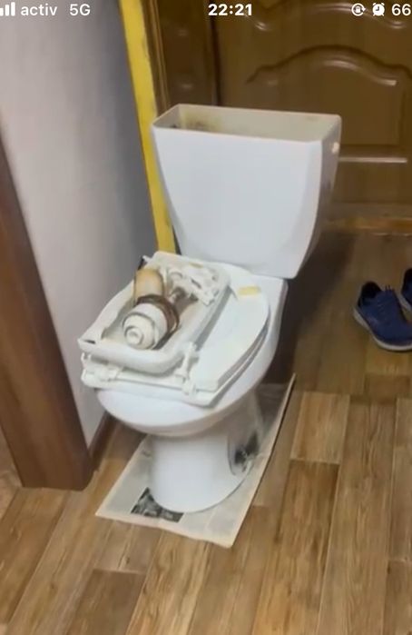 Отдам туалет даром
