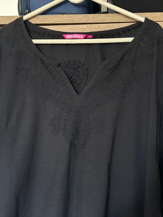 Rochie neagra casual Indiska, transparenta