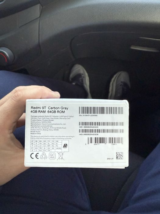 Redmi 9T 4/64 Carbon gray